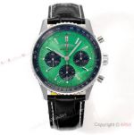 BLS Factory Breitling Navitimer 70th Anniversary Green Dial 43mm Watch Superclone_th.jpg